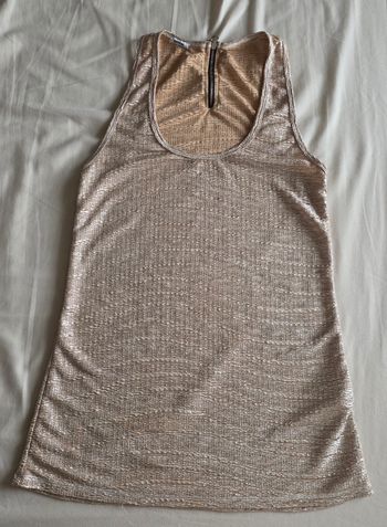 PIMKIE Haut Débardeur Doré Brillant M