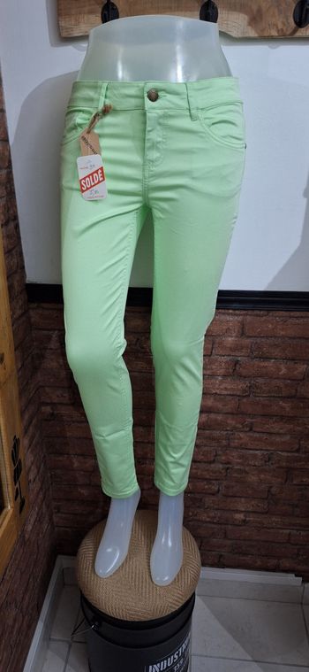 Pantalon vert 36/S la halle 