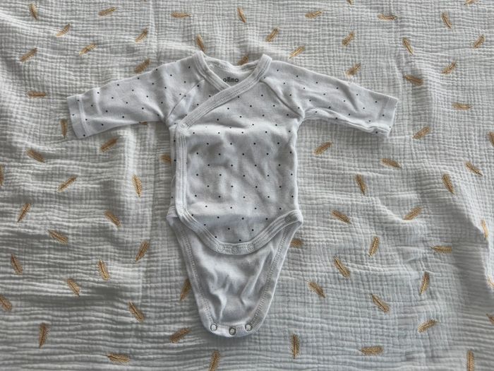 Body à pois 1 mois