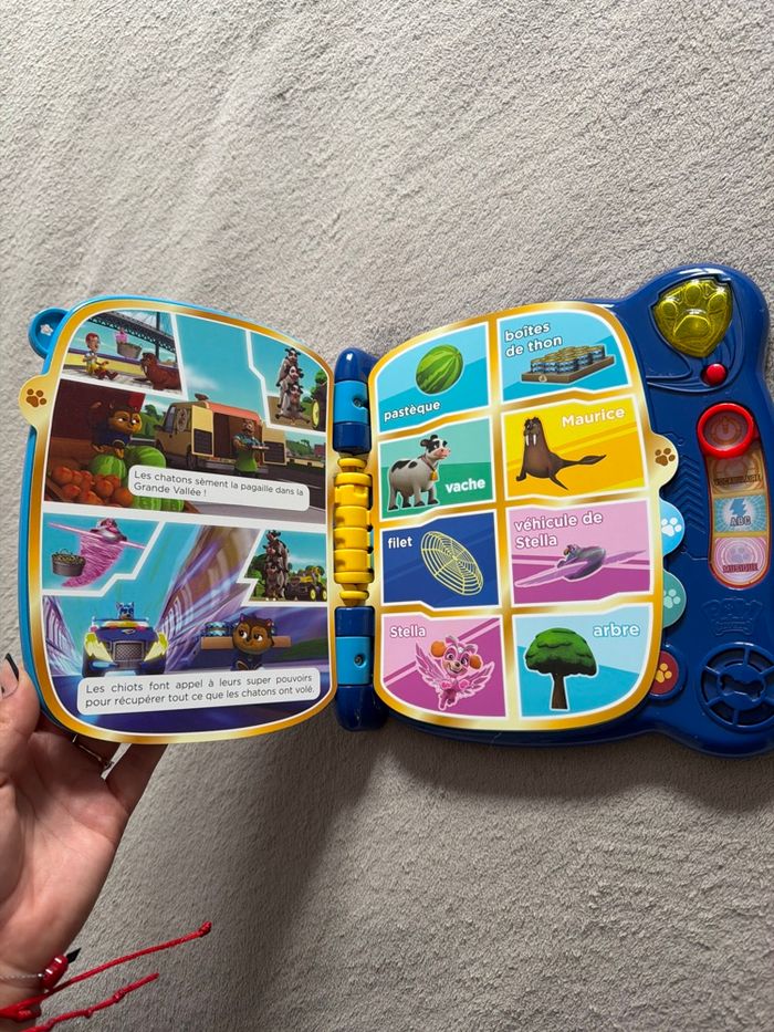 Livre interactif paw patrol /pat patrouille - photo numéro 2