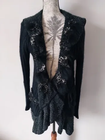 Veste fantaisie noire