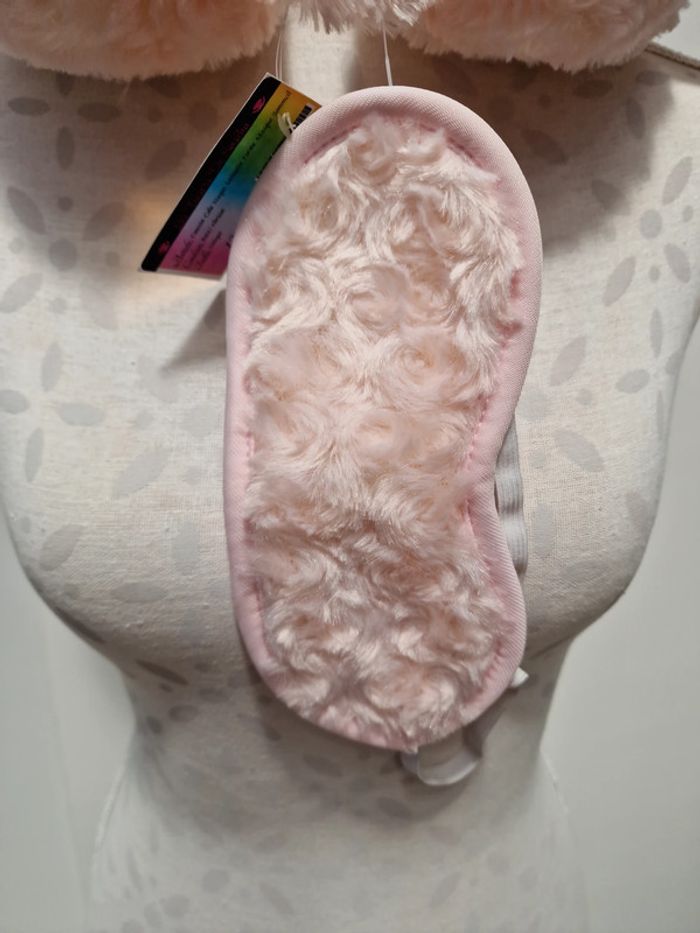 Coussin Voyage Cale Nuque Mémoire Forme + Masque Sommeil - photo numéro 2