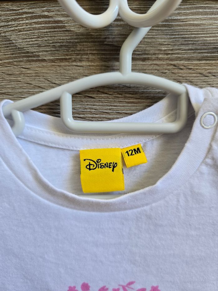 Vêtement Bébé Fille - T-shirt Minnie Blanc - Disney - 12 mois - photo numéro 6