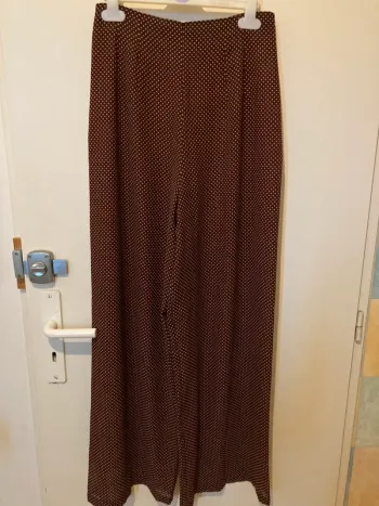 Pantalon Fluide à pois