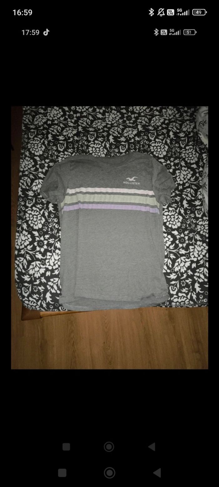T-shirt Hollister