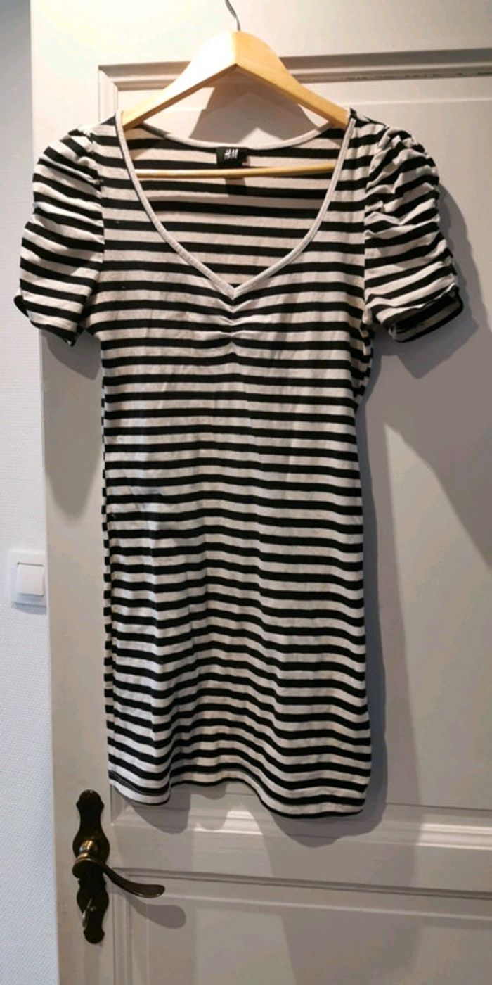Tunique rayé H&M taille M