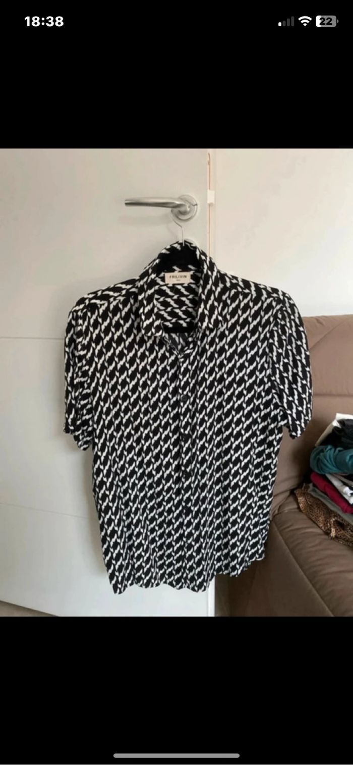 Chemise fluide à imprimé