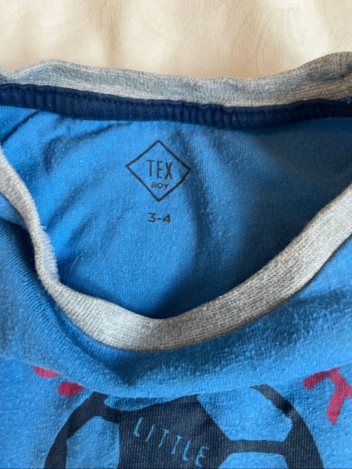 Pyjama Tex bleu marine football - photo numéro 5