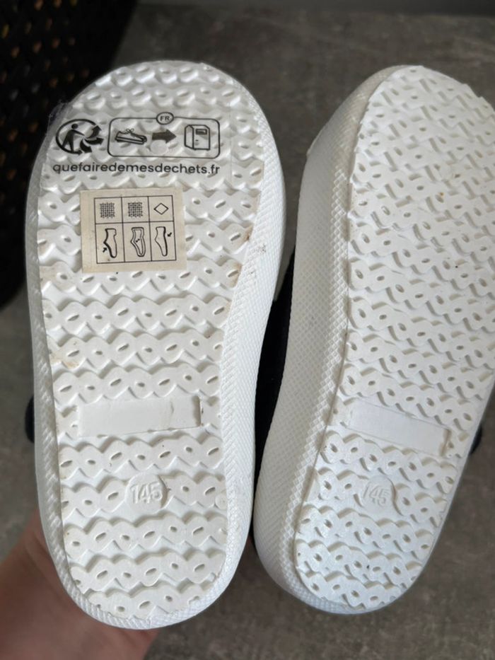 Chaussure kokin t 22 bleu marine - photo numéro 4