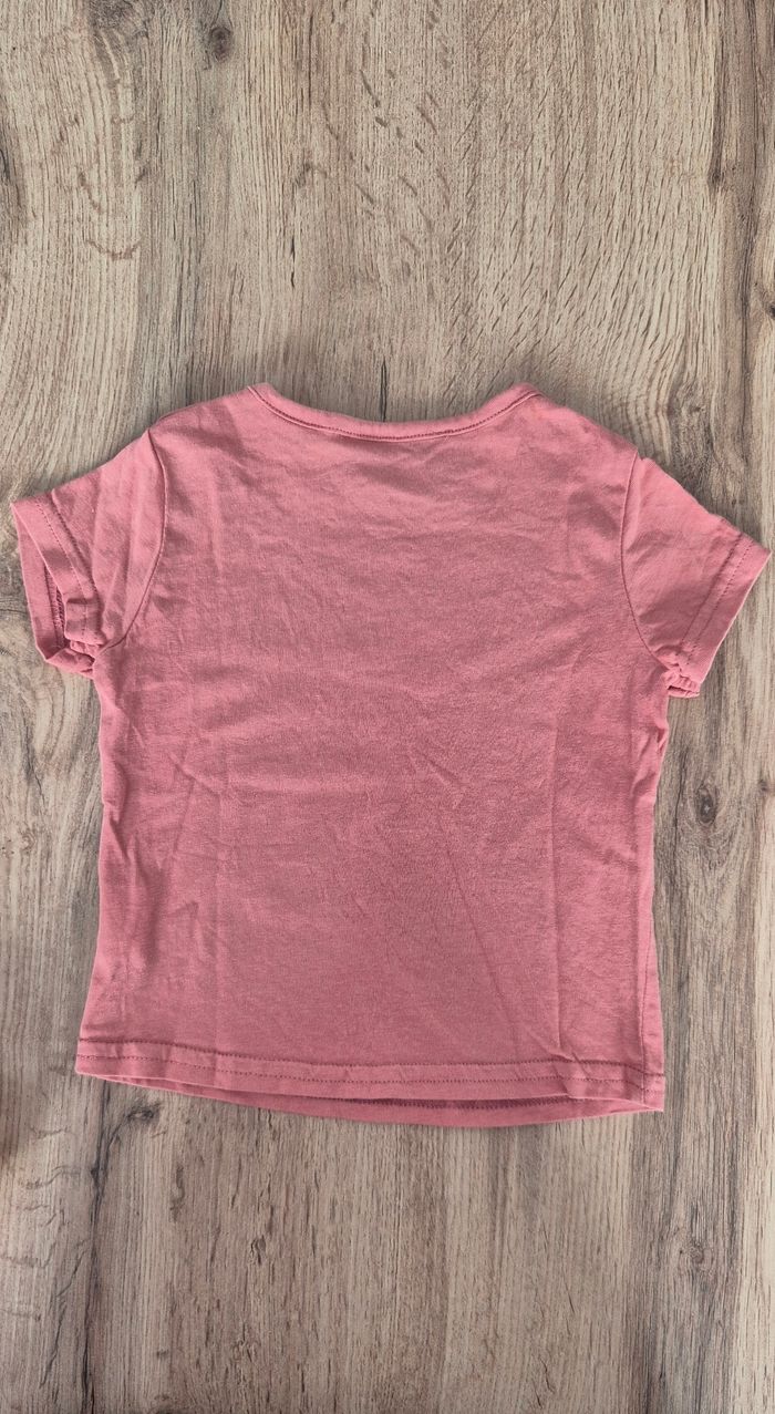 T-shirt npo baby corail - photo numéro 2