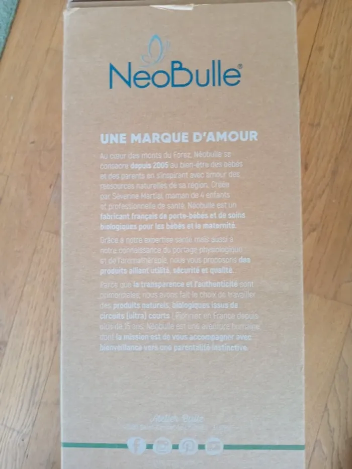 Porte-bébé physiologique préformé Néo Neobulle - photo numéro 10