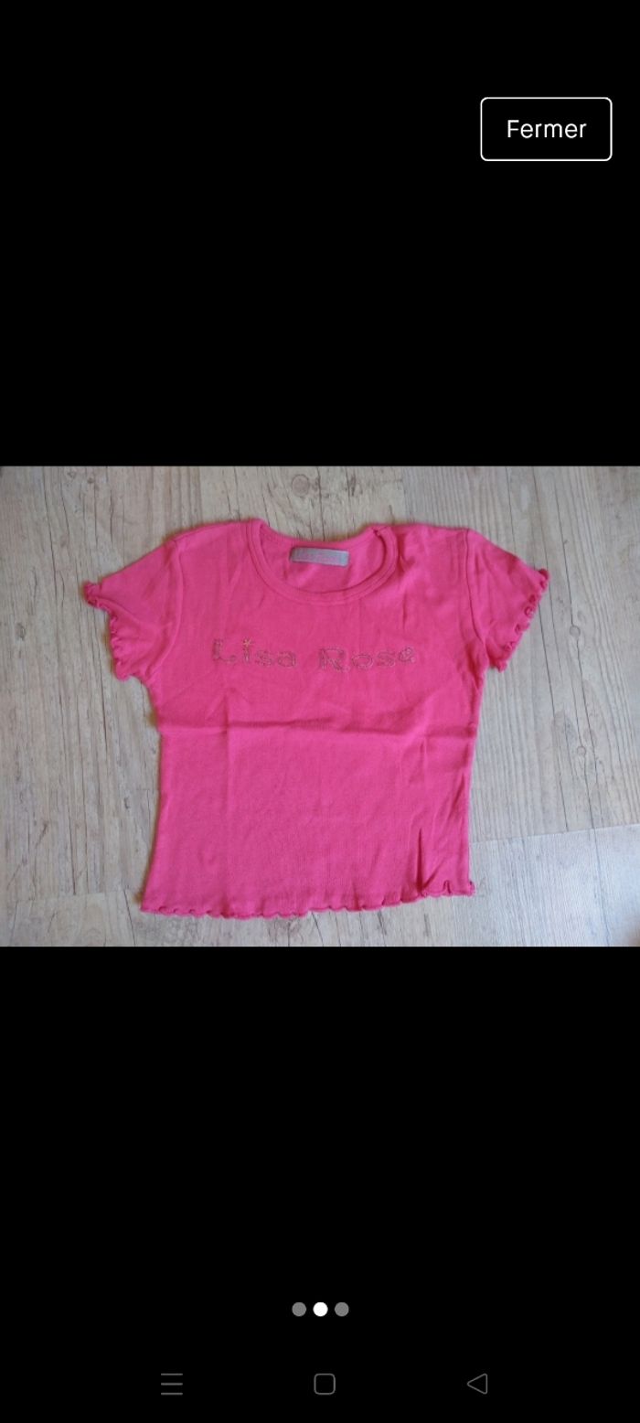 T-shirt rose foncé manche courte / 6 ans
Couleur fushia - photo numéro 3