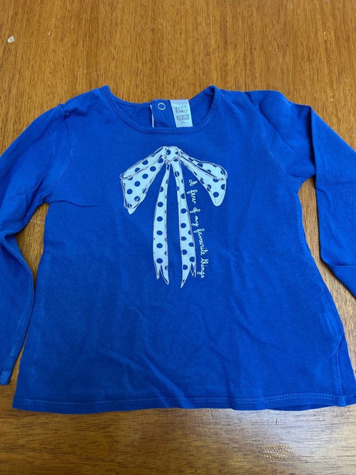 T-shirt manches longues Zara