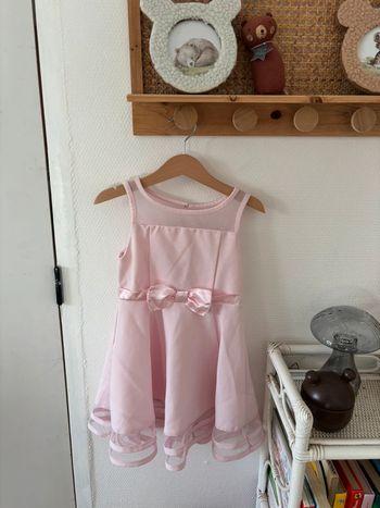 Robe cérémonie rose Calvin Klein