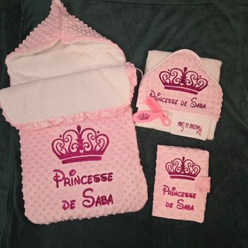 Coffret bébé fille personnalisé