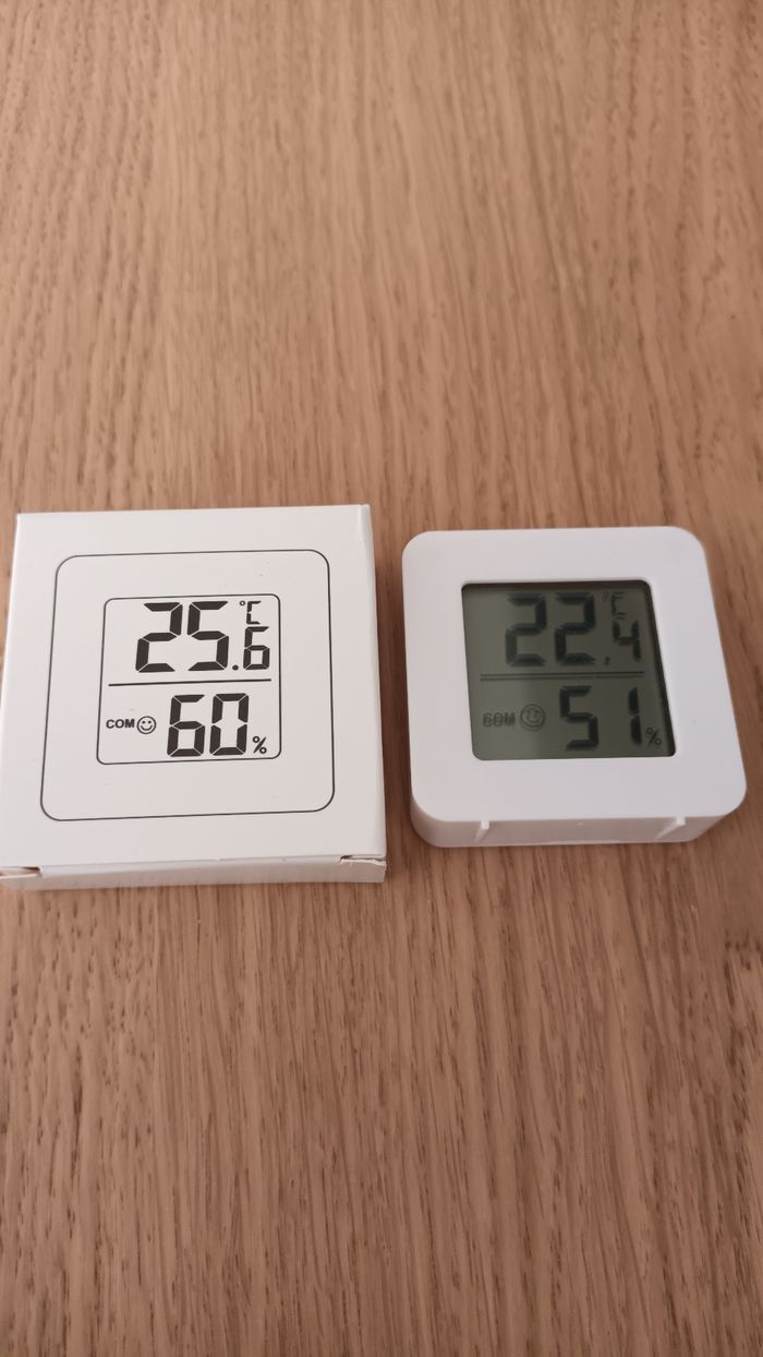 Mini thermomètre d'intérieur neuf - photo numéro 2