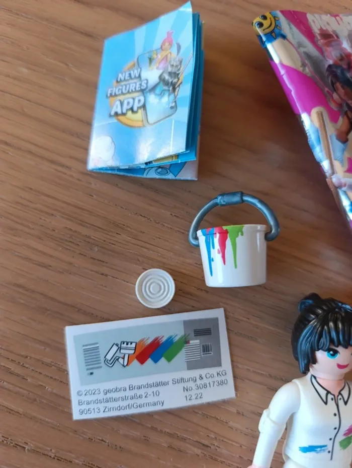 Playmobil personnage peintre neuf - photo numéro 3