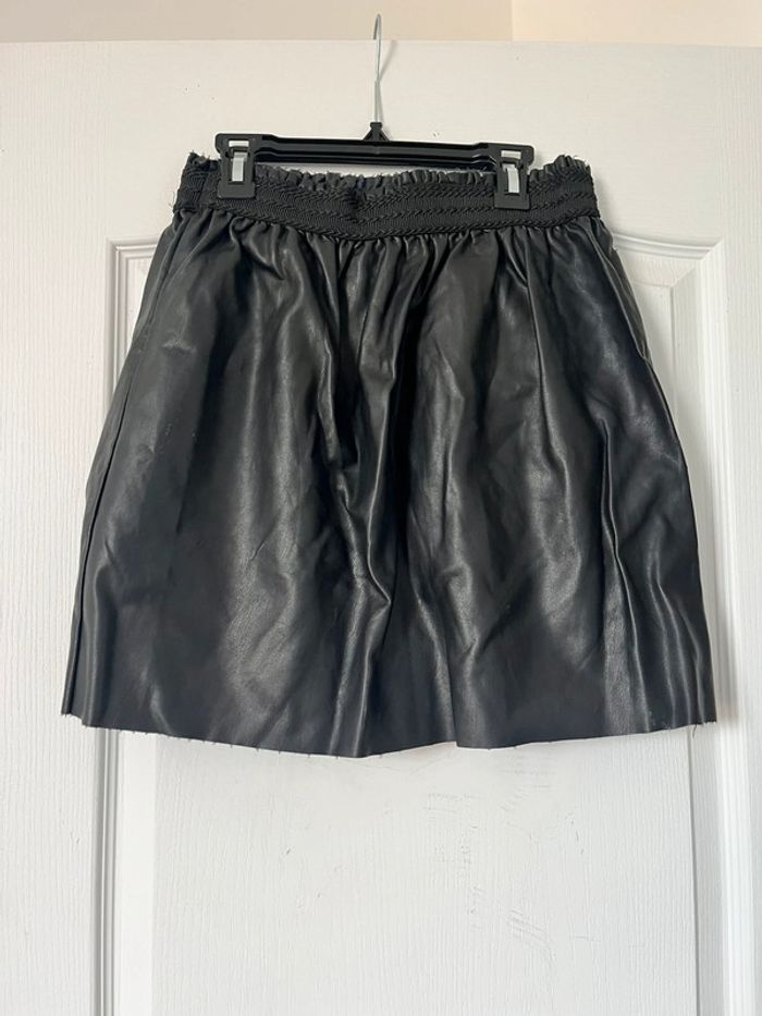 Jupe similicuir Zara - photo numéro 2
