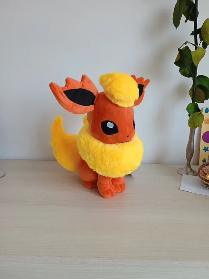 Grande Peluche Pokémon Pyroli neuve - photo numéro 5