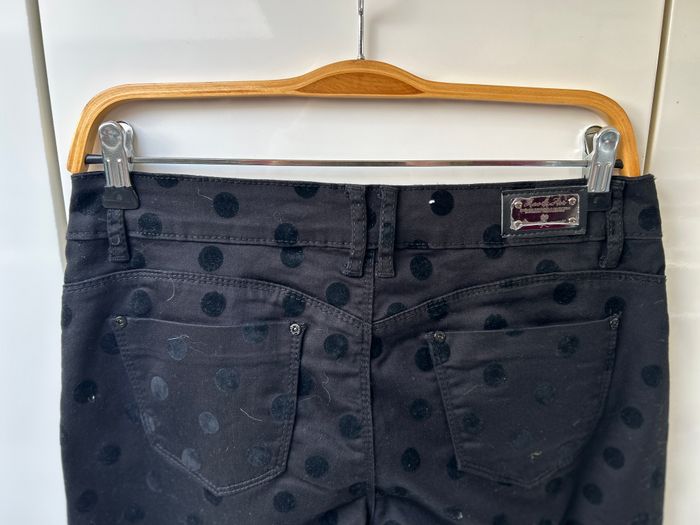 Pantalon noir à pois noirs Zac & Zoe - Taille XL - photo numéro 4