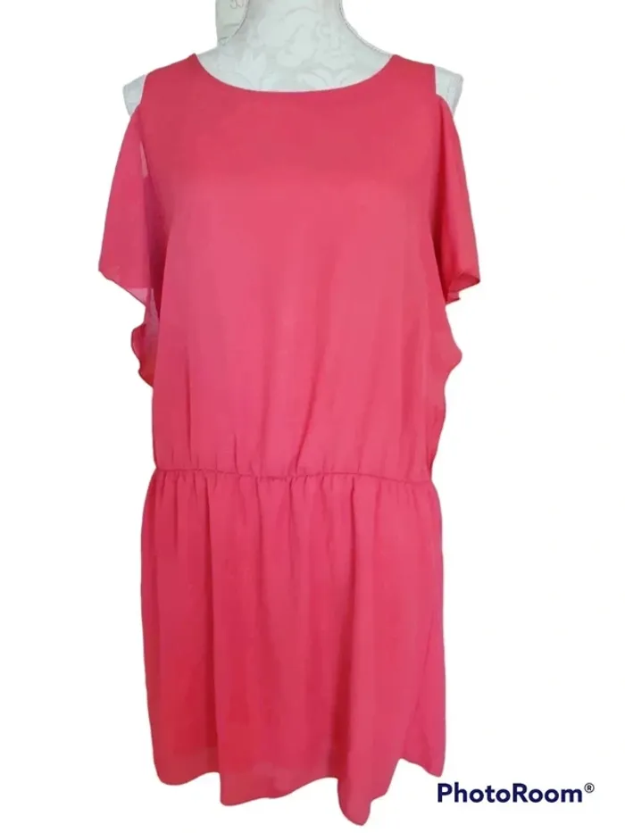 Robe rose corail noa B taille 42 XL - photo numéro 7