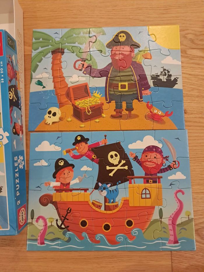 2 puzzles 20 pièces enfant dès 3 ans - photo numéro 2