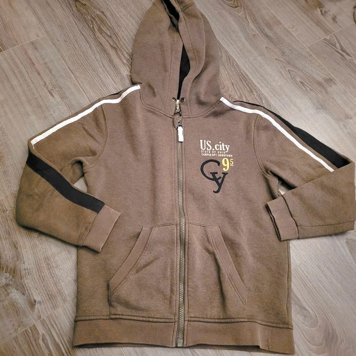 Veste à capuche Kaki Orchestra 12 ans