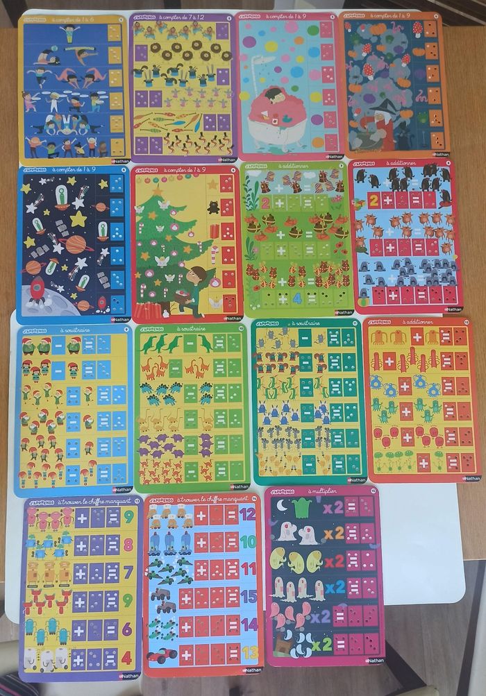 J'apprends à lire j'apprends à compter Nathan montessori - photo numéro 6