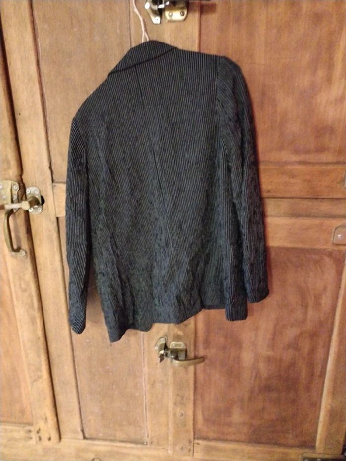 Veste blazer rayée - photo numéro 5