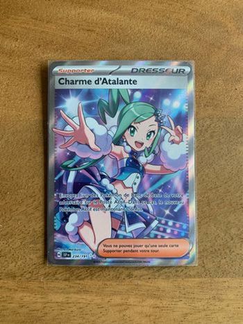 Carte Pokemon Charme d’Atalante Full Art Étincelles Déferlantes