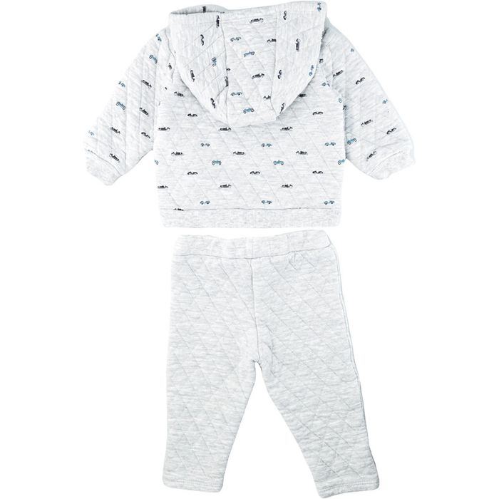 Ensemble Cardigan + Pantalon 12 mois en coton Carrément Beau - photo numéro 2