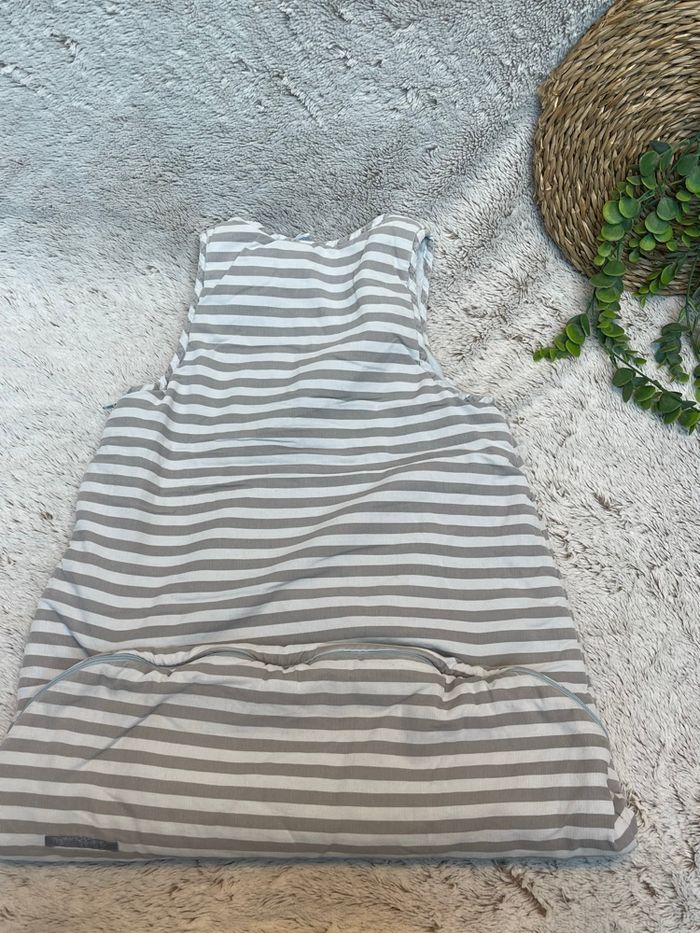 Gigoteuse grise à rayures - Cadet Rouselle - Taille 2 - photo numéro 8