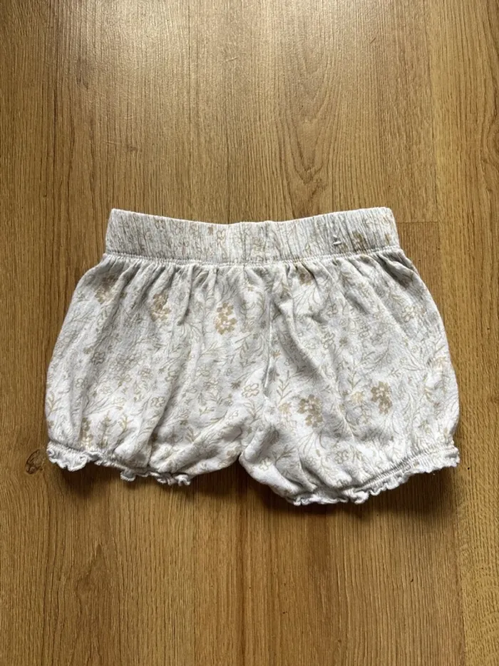 Short d’été blanc Fleuri Lupilu - photo numéro 3