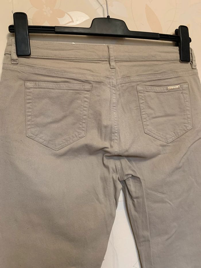 Jeans beige taille 38 (30 US) - photo numéro 6