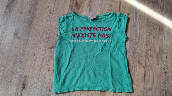 T-shirt vert perfection