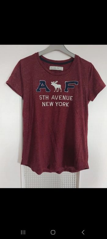 T-shirt abercrombie et fitch taille s