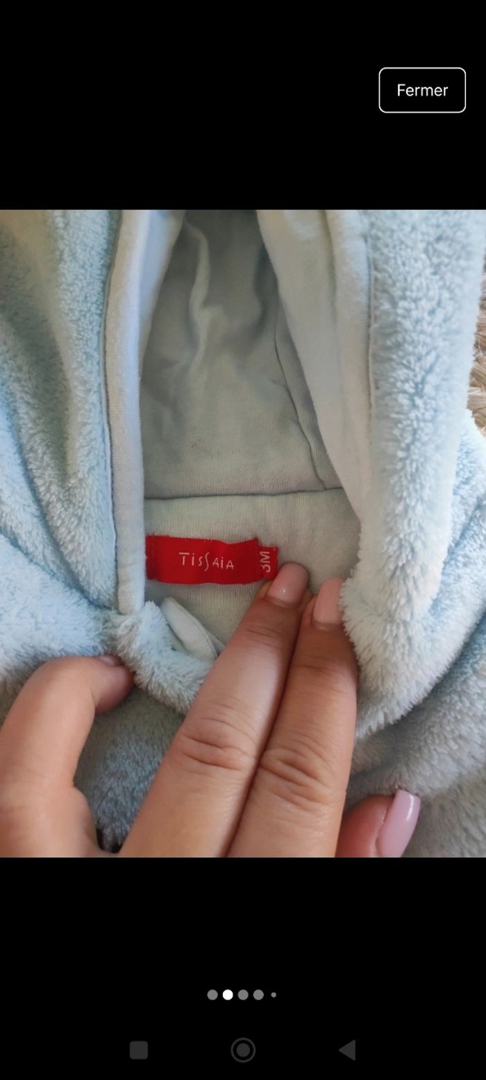 Combinaison hiver bébé garçon 3 mois - photo numéro 2