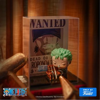 Funko Pop One Piece Roronoa Zoro Wanted Poster