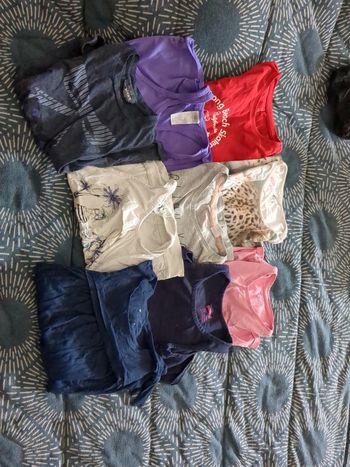 Lot de t shirt fille 8 ans