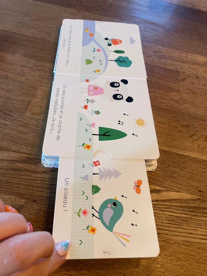 Livre cartonné Ma petite école Les mots avec une tirette à chaque page - photo numéro 8