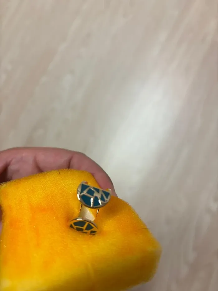 Bague les georgettes taille m modèle girafe - photo numéro 6
