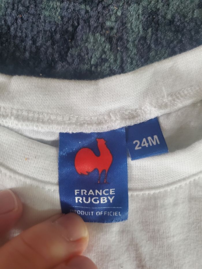 T-shirt XV de France 24 mois - photo numéro 2