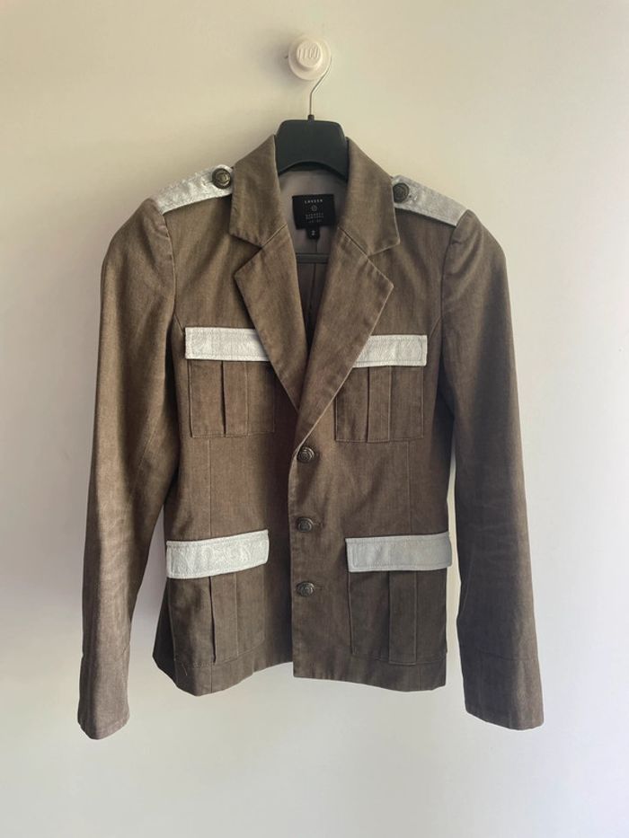 VesteBlazer militaire vintage LAVEER x Barneys
