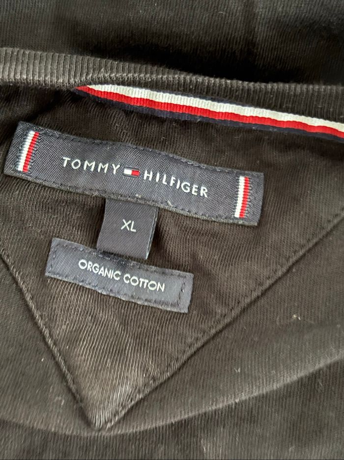 T shirt manches longues noir Tommy Hilfiger - photo numéro 5
