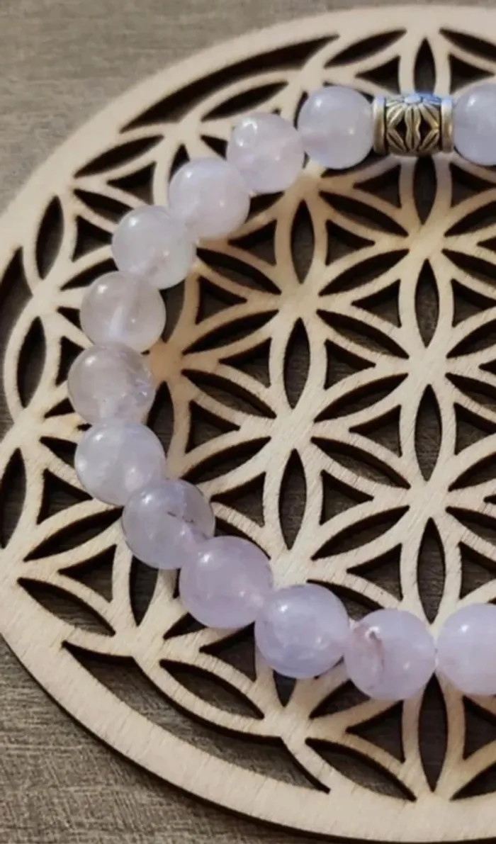Bracelet Quartz Rose Mate - 8 mm - photo numéro 2