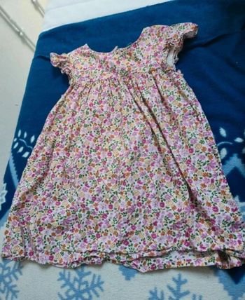 Robe fleurie vertbaudet 