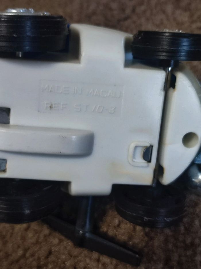 voiture police ancienne avec clef mecanique - photo numéro 6