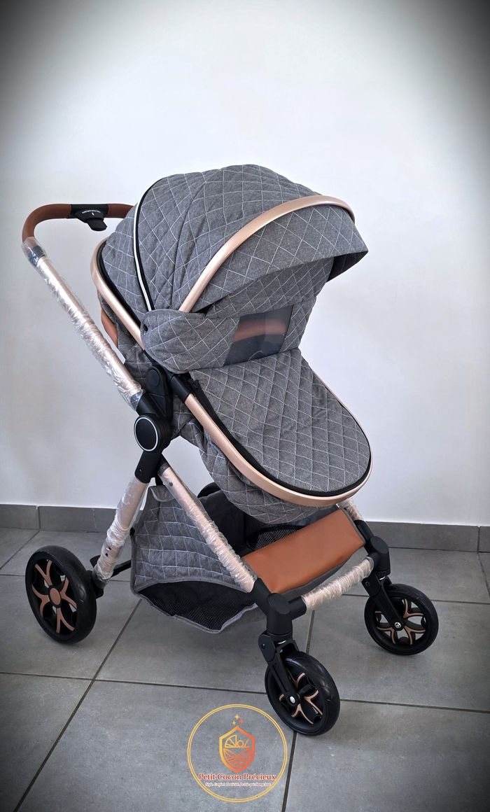 Poussette 3-en-1 Magic ZC grise / Neuve / Vendeuse déclarée dans la puériculture. - photo numéro 10