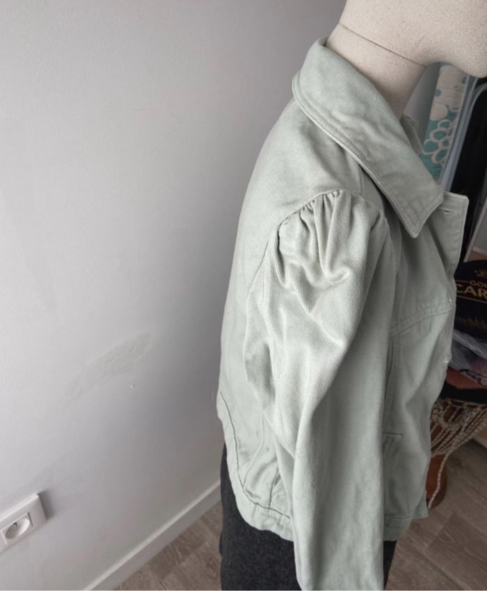 Veste menthe - photo numéro 2