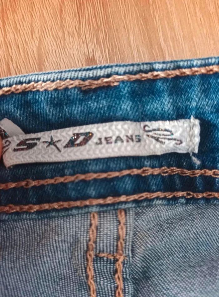 Jean effet destroy SD Jean femme taille 42 - photo numéro 4